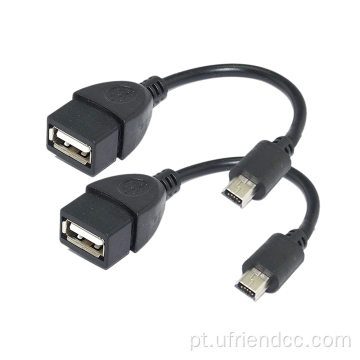 Cabo USB OTG para câmeras digitais USB-A